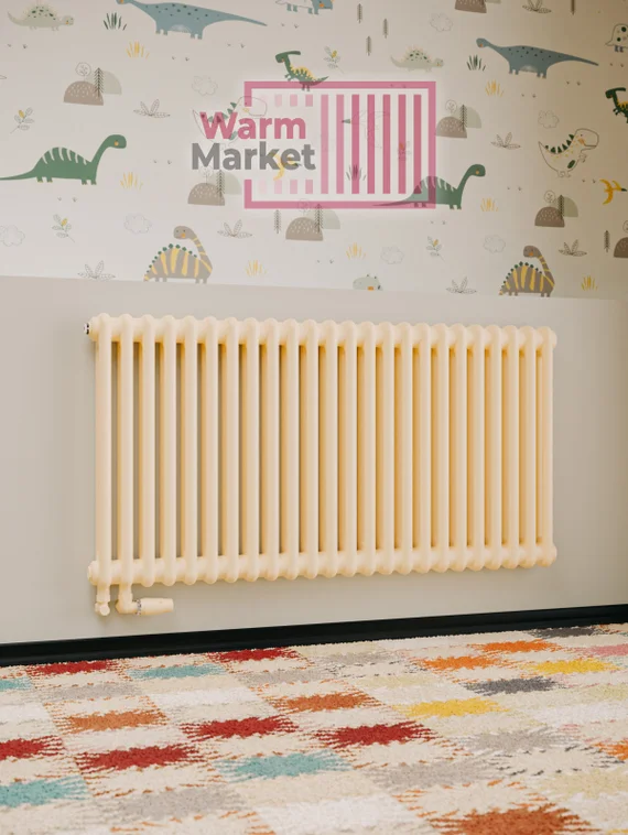 Rifar Tubog 2037 - двухтрубный трубчатый радиатор, нижнее подключение с термостатическим клапаном