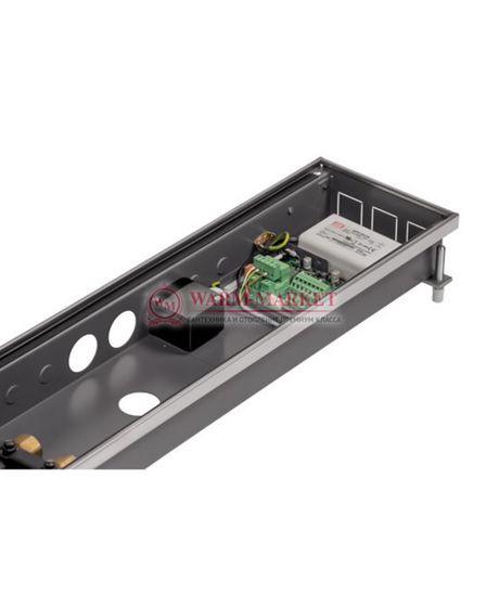 Внутрипольный конвектор Katherm QK nano глубиной 70 мм, шириной 165 мм