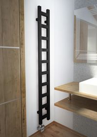 Полотенцесушитель Easy INOX узкая модель шириной 200 мм.