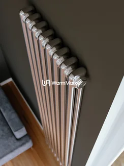 Axxinot Sentir Chrome 2180 - вертикальный трубчатый радиатор, нижнее подключение N69