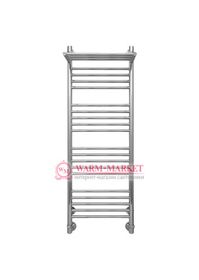 Mini P 1200х400 - узкий полотенцесушитель с полкой из нержавеющей стали 400 мм. шириной