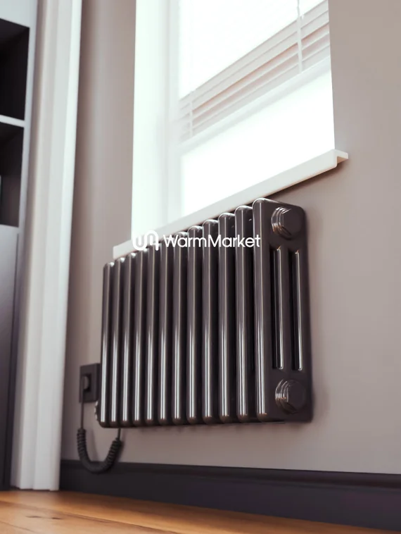 Bareng Softy Electric 3037 - электрический трехтрубный трубчатый радиатор высотой 370мм