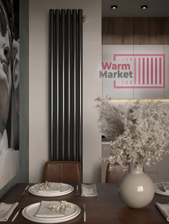 Diametro 42 V - вертикальный трубчатый радиатор высотой 1750 мм, 12 секций