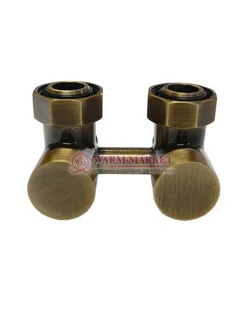 Нижний узел подключения G 3/4 x М22x1,5 50 мм Античная Латунь