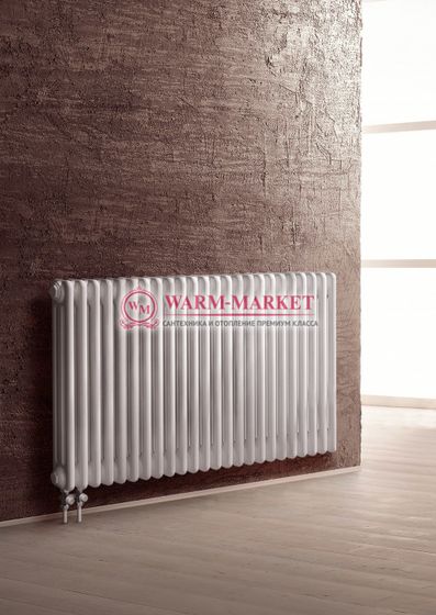 Трубчатый радиатор Dia Norm 3057-22 секции, трехтрубный с нижним правым/левым подключением.