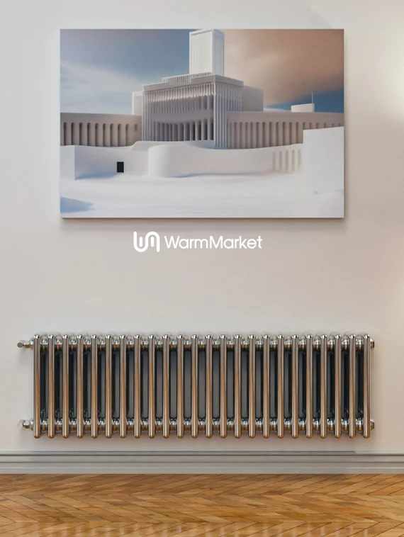 Axxinot Sentir Chrome 3037 - стальной трубчатый радиатор, боковое подключение N12