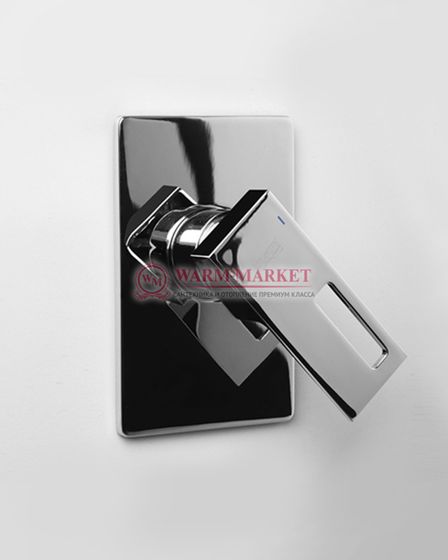 Встраиваемый комплект для душа с верхней душевой насадкой черный A12528-Bl