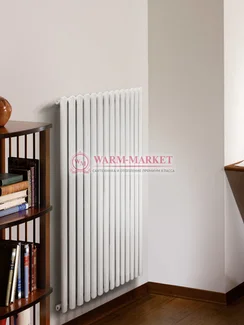 Вертикальный трубчатый радиатор KZTO Garmonia C40 V1 высотой 1557 мм