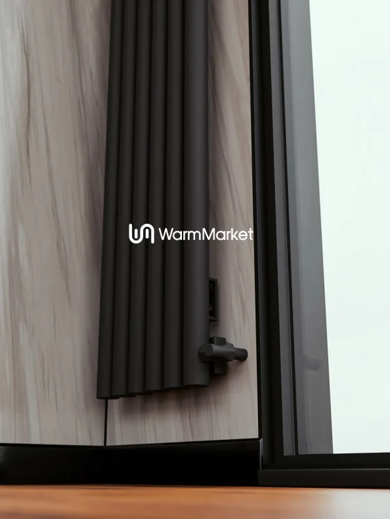 Bareng Monte V 1000 - вертикальный трубчатый радиатор высотой 1000 мм, боковое подключение