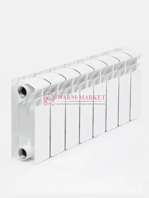 Rifar Base 200 - биметаллический радиатор с боковым подключением