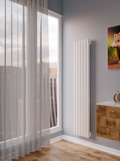 Bronto Soma V - вертикальный трубчатый радиатор высотой 1500 мм, нижнее разнесенное подключение