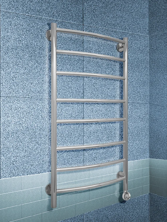 Galant E - электрический полотенцесушитель классической формы белого цвета