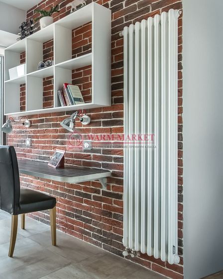 Трубчатый радиатор Arbonia 6200 шеститрубный боковое подключение