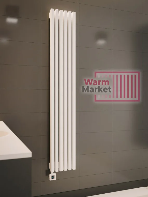 Axxinot Cardea 60х30 VE - вертикальный электрический радиатор высотой 1750 мм, 8 секций