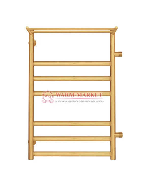 Хендрикс П7 - электрический полотенцесушитель, цвет бронза