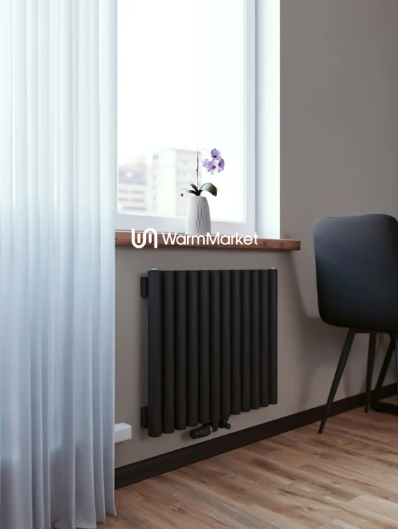 Bareng Monte V 600 - вертикальный трубчатый радиатор высотой 600 мм, нижнее центральное подключение
