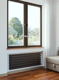 Bareng Livian Z 1750 - горизонтальный трубчатый радиатор шириной 1750 мм, боковое подключение