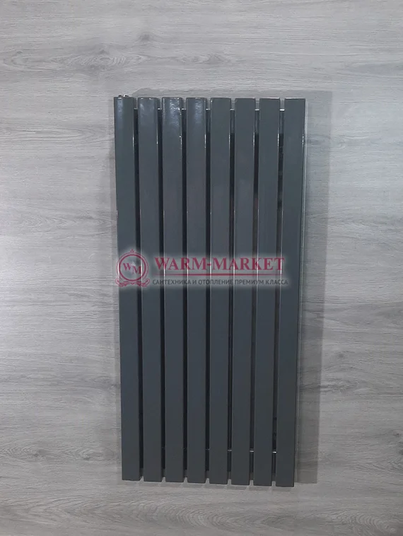 Steel V 50х30 2500 - вертикальный трубчатый дизайн-радиатор, 9 секций