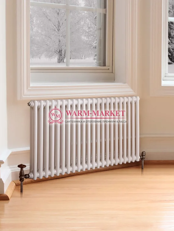 Трубчатый радиатор Dia Norm 2057-22 секции, двухтрубный с боковым подключением.