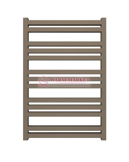 Mandarino Quadrata 500х800 - цветной полотенцесушитель из анодированного алюминия, модель 13/24