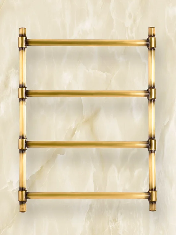 Garsia Orlean - полотенцесушитель в стиле ретро состаренная бронза