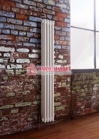 Вертикальный трубчатый радиатор Dia Norm 3180-4 секции, трехтрубный с нижним центральным подключением.