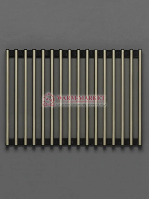 Декоративная решетка Techno Elit рулонная алюминиевая шириной 200 мм, цвет коньяк