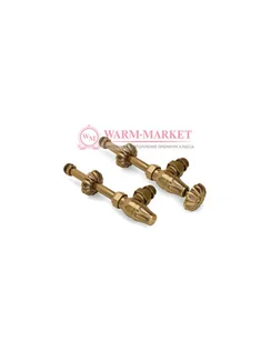 Набор для подключения радиатора Old Style угловой, бронза