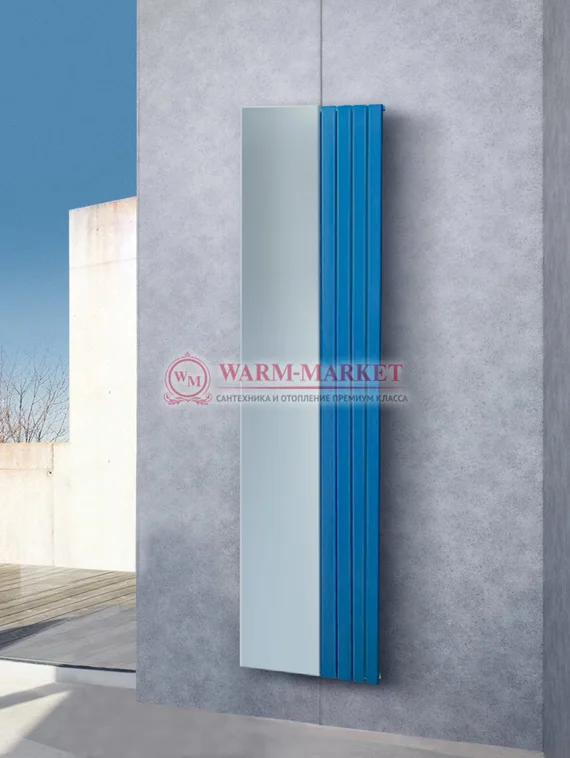 Трубчатый радиатор KZTO Zerkalo S V1 высотой 1799 мм