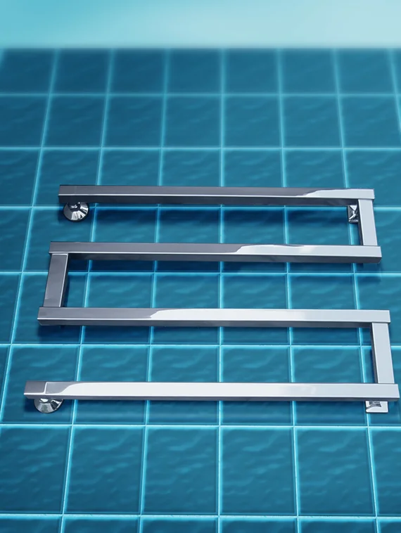 Optima - дизайн полотенцесушитель с боковым подключением