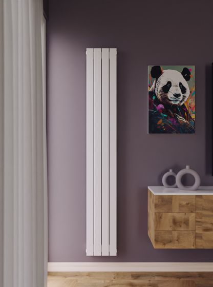 Bronto Silva V - вертикальный трубчатый радиатор высотой 1750 мм, нижнее центральное подключение