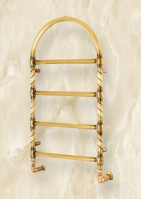 Prestige Aura - полотенцесушитель в стиле ретро состаренная бронза