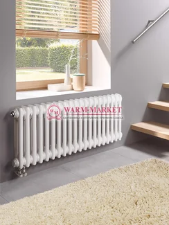 Трубчатый радиатор Dia Norm 2057-18 секций, двухтрубный с нижним правым/левым подключением.