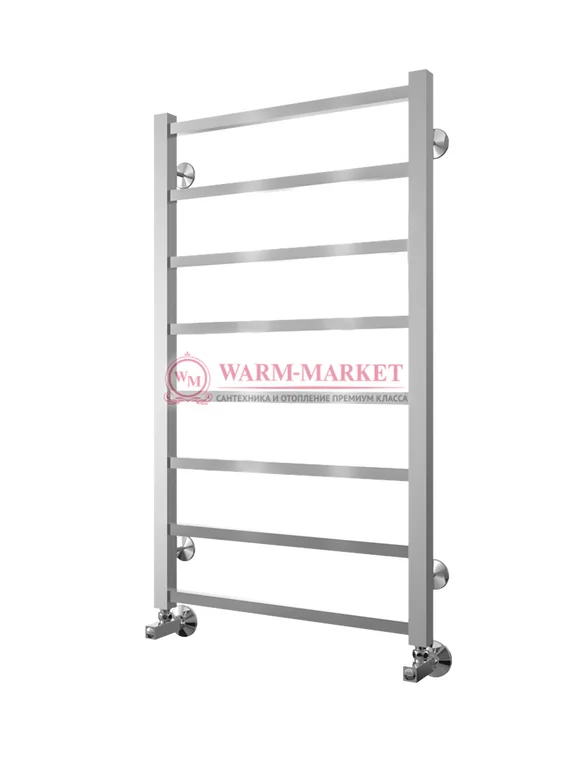 Контур П8-3 - водяной полотенцесушитель, нижнее подключение, цвет бронза