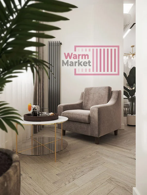 Costola 60х30 V - вертикальный трубчатый радиатор высотой 1500 мм, 7 секций