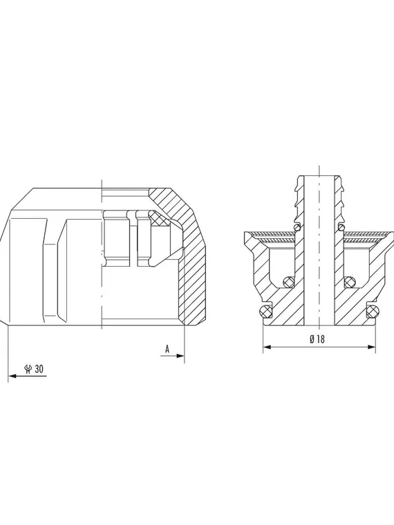 Зажимные соединения Hummel МKV-К 3/4 16*2 для металлопластиковых и пластиковых труб