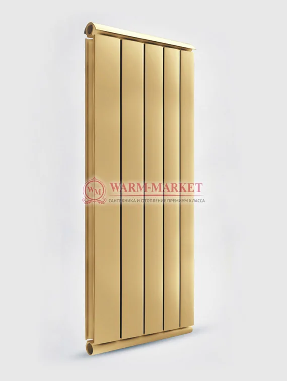 Silver S 1600 - вертикальный цветной алюминиевый дизайн - радиатор