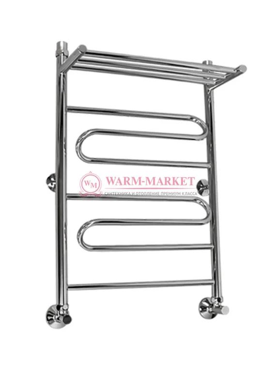 Водяной полотенцесушитель Secado Валенсия 1 СП из нержавеющей стали