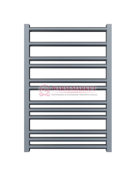 Mandarino Tubo 500х800 - цветной полотенцесушитель из анодированного алюминия, модель 12/13