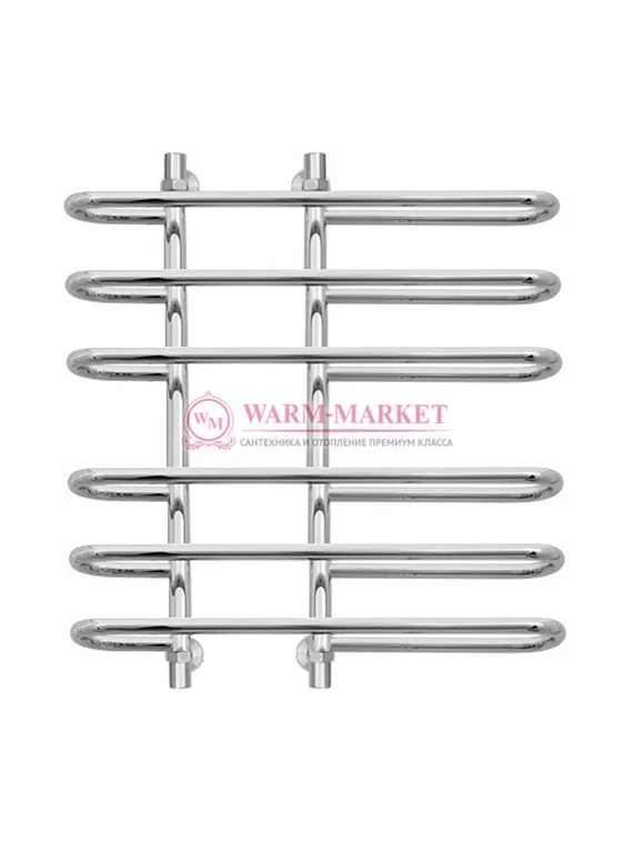 Gratsia-4 - водяной дизайн-полотенцесушитель из нержавеющей стали