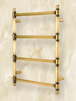 Garsia Orlean - полотенцесушитель в стиле ретро состаренная бронза