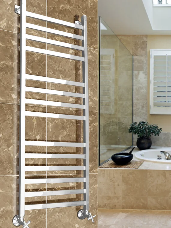 Prestige -водяной полотенцесушитель с прямоугольным профилем