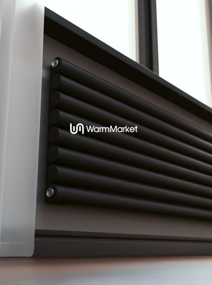 Bareng Monte Z 2000 - горизонтальный трубчатый радиатор шириной 2000 мм, боковое подключение