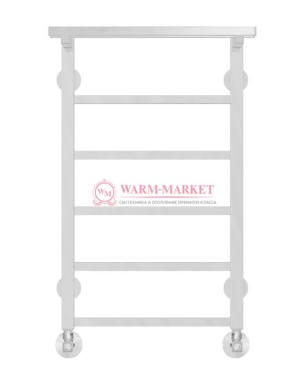 Контур П6-2 - водяной полотенцесушитель с полкой, нижнее подключение