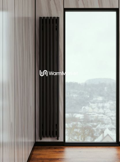Bareng Monte V 1500 - вертикальный трубчатый радиатор высотой 1500 мм, нижнее разнесенное подключение
