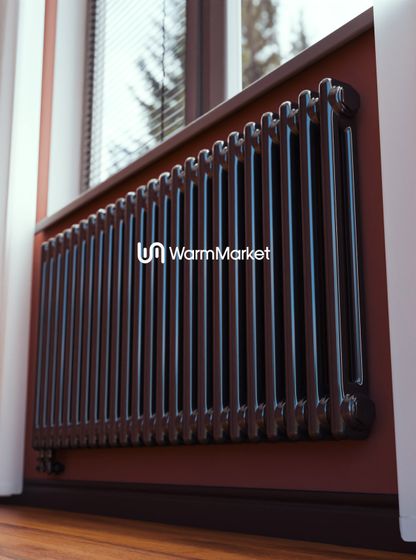 Bareng Softy 2057 - двухтрубный трубчатый радиатор высотой 570 мм, нижнее подключение