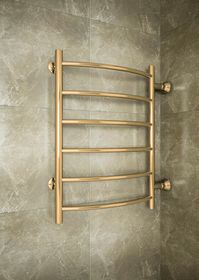 Classic Bronze - бронзовый полотенцесушитель с боковым подключением