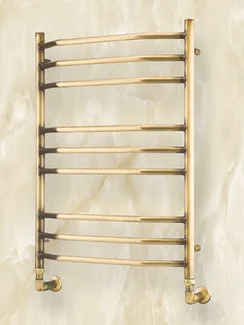 Garsia Mikena - классический полотенцесушитель в форме лесенки цвета бронза