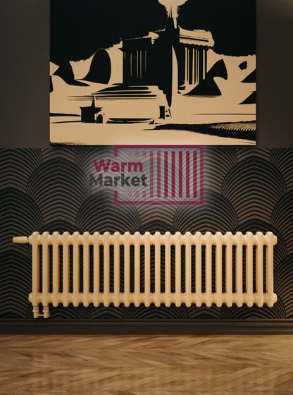 Axxinot Sentir 2040 - стальной трубчатый радиатор, нижнее подключение с термостатикой N69 твв