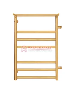 Хендрикс БП П7 - водяной полотенцесушитель, боковое подключение, цвет бронза